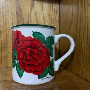 Flowers, Inc. Balloons JANE BOWEN Rose Coffee Mug
